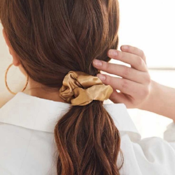 12pcs Shiny Satin Hair Scrunchies Black Friday - Picture 2 of 5